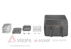 ARÇELİK FR 9284 Arçelik Gurme DuoFry™ Az Yağlı Fritöz