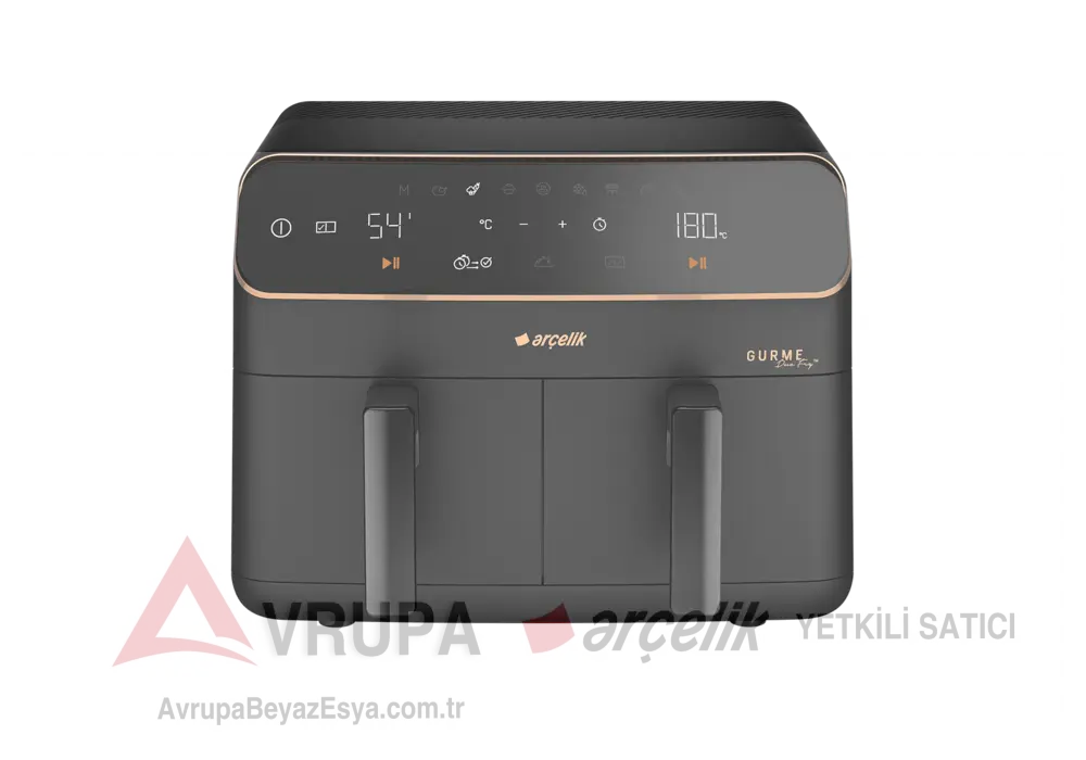 ARÇELİK FR 9284 Arçelik Gurme DuoFry™ Az Yağlı Fritöz