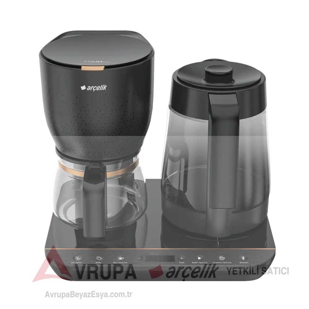 ARÇELİK CFM 9449 S Gurme Otomatik Çay & Filtre Kahve Makinesi Çay Makinesi