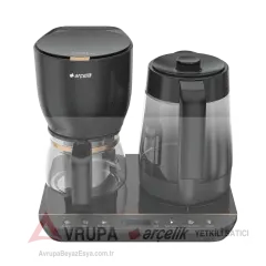 ARÇELİK CFM 9449 S Gurme Otomatik Çay & Filtre Kahve Makinesi Çay Makinesi