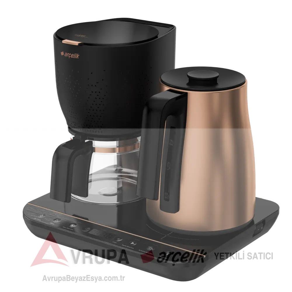 ARÇELİK CFM 9147 B Gurme Filtre Kahve & Otomatik Çay Makinesi