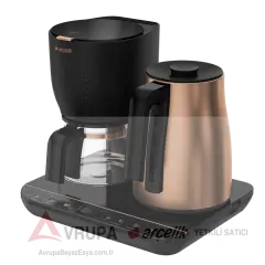 ARÇELİK CFM 9147 B Gurme Filtre Kahve & Otomatik Çay Makinesi