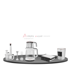 ARÇELİK RESİTAL® DERİN BEYAZ MUTFAK SERİSİ 4'LÜ SET