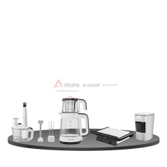 ARÇELİK RESİTAL® DERİN BEYAZ MUTFAK SERİSİ 4'LÜ SET
