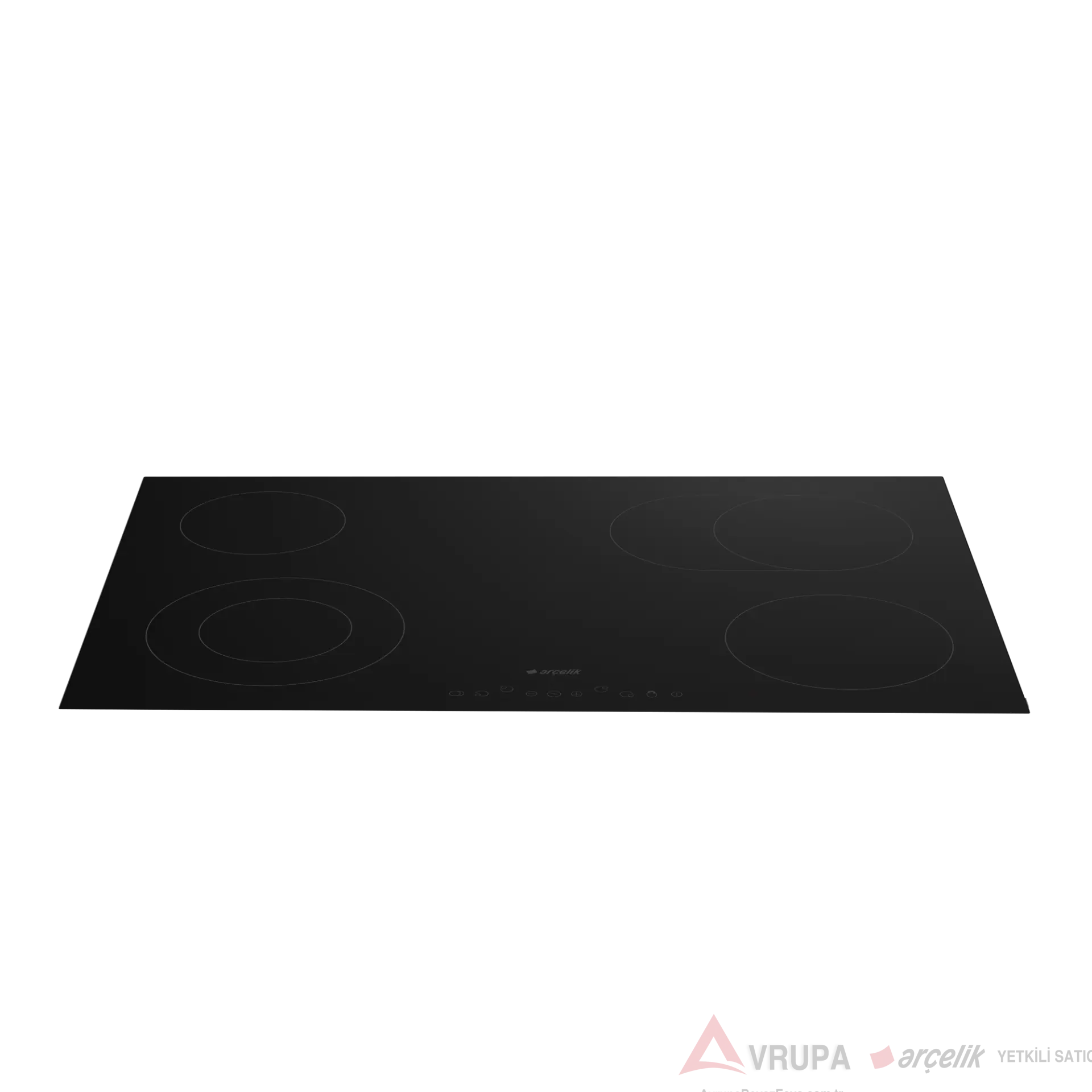 Arçelik OV 802 ST Siyah Vitoseramik Ankastre Ocak