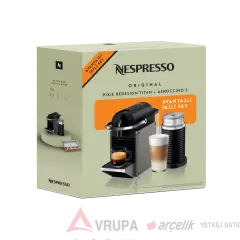 Nespresso Pixie Titan ve Aeroccino 3